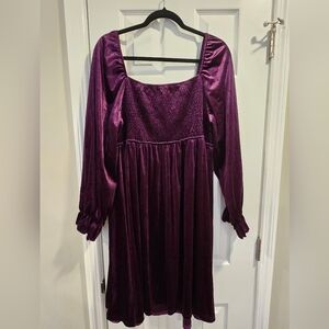 Elegant Purple Dress